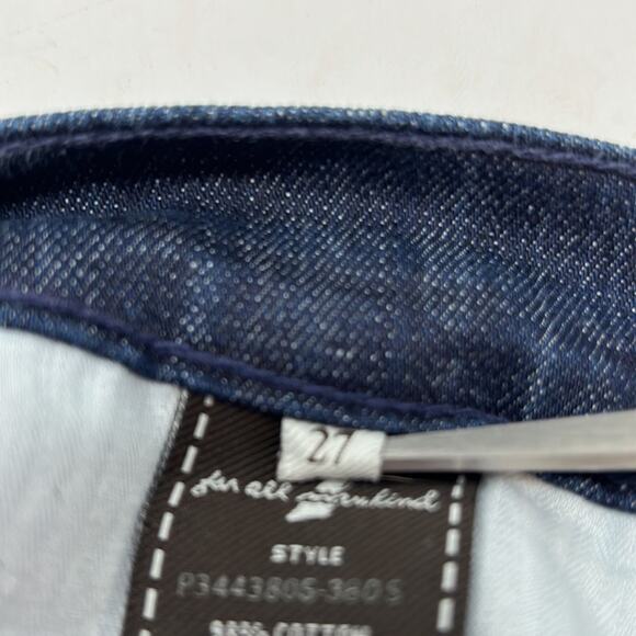 7 For All Mankind Women's Dark Wash High Waist Bootcut Jeans Size 27 - Picture 16 of 16